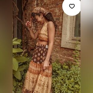 NWT 2X/5X Gardenbelle Cottage Tiered Skirt